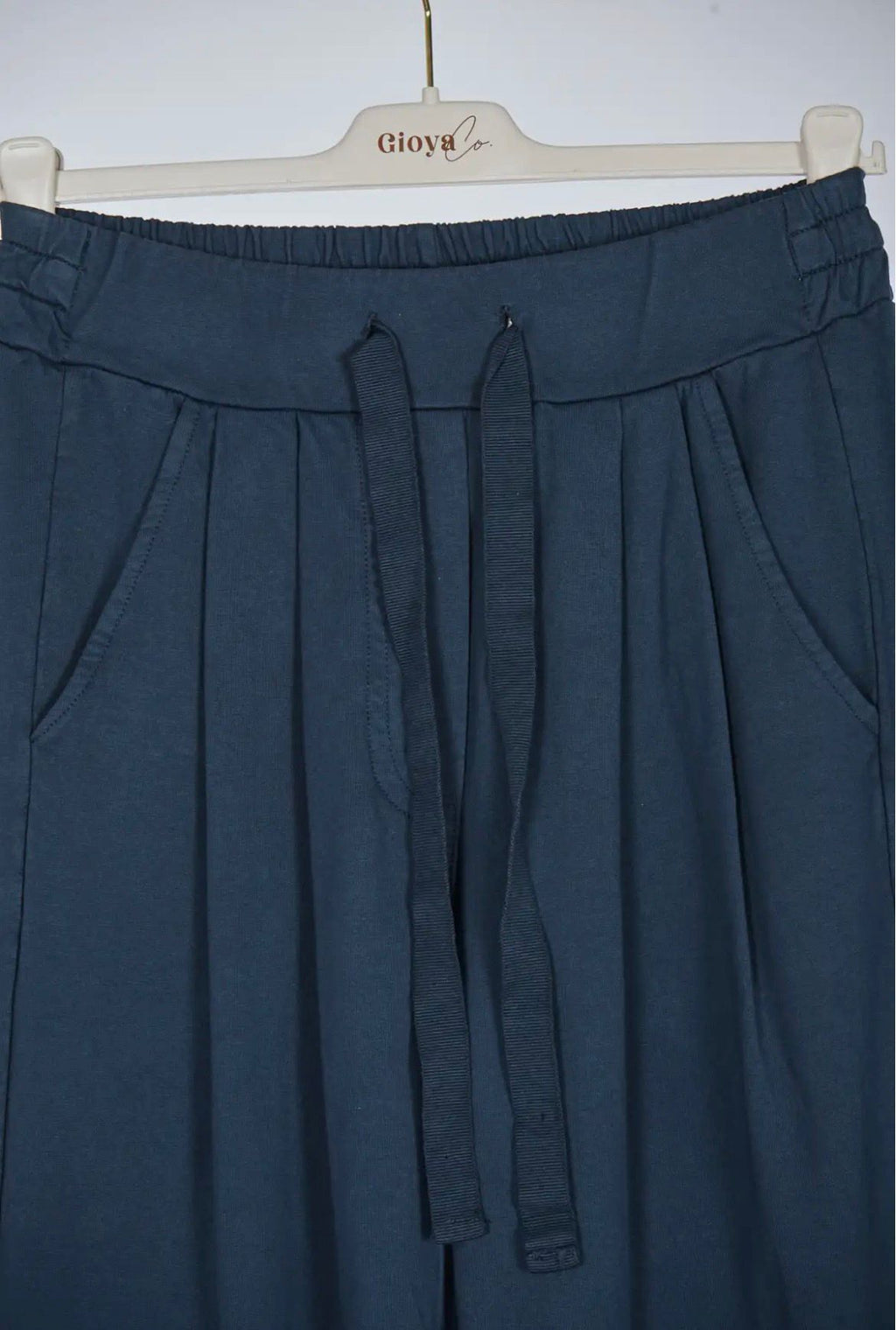 Pantalón Marrón de Pinzas Mujer - Algodón Elástico Premium | Dondola