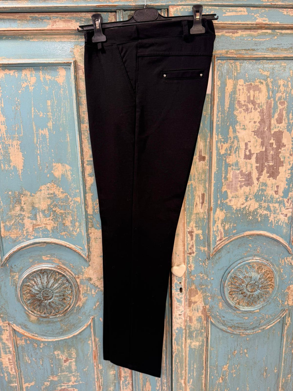 Pantalones de Vestir con Cintura Elástica - 65% Viscosa 30% Nylon