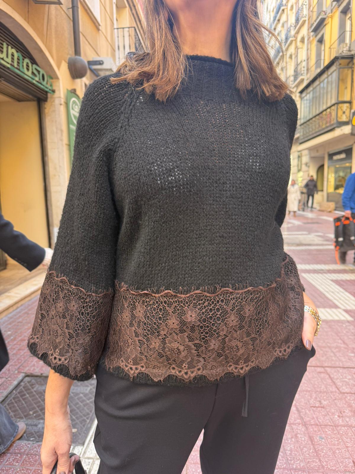 Jersey Oversize Manga Francesa