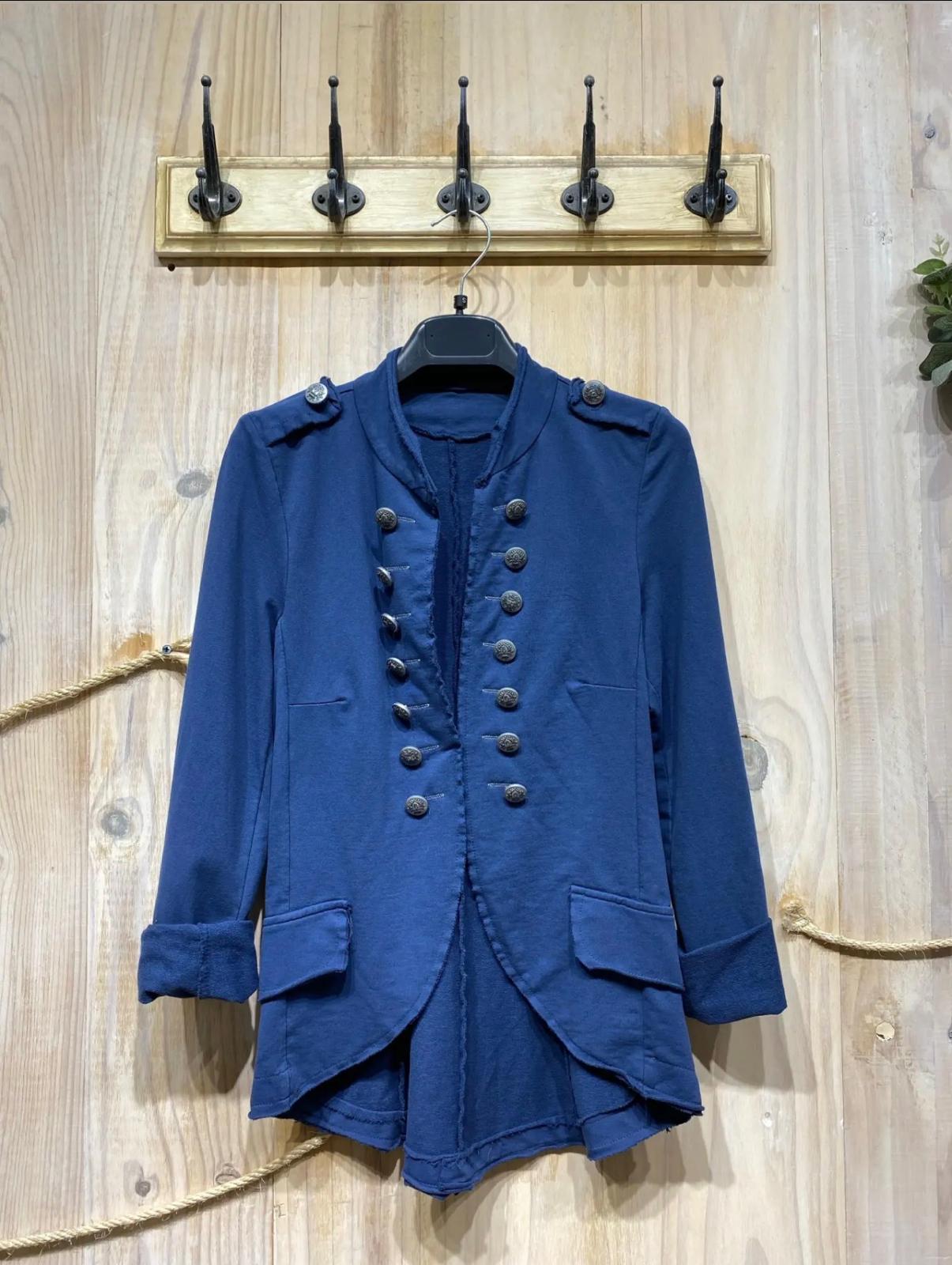 Blazer Militar Botonadura Doble