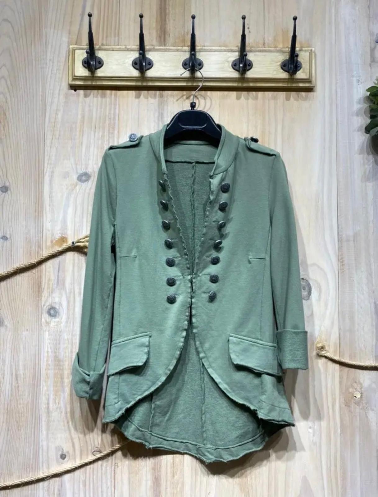 Blazer Militar Botonadura Doble