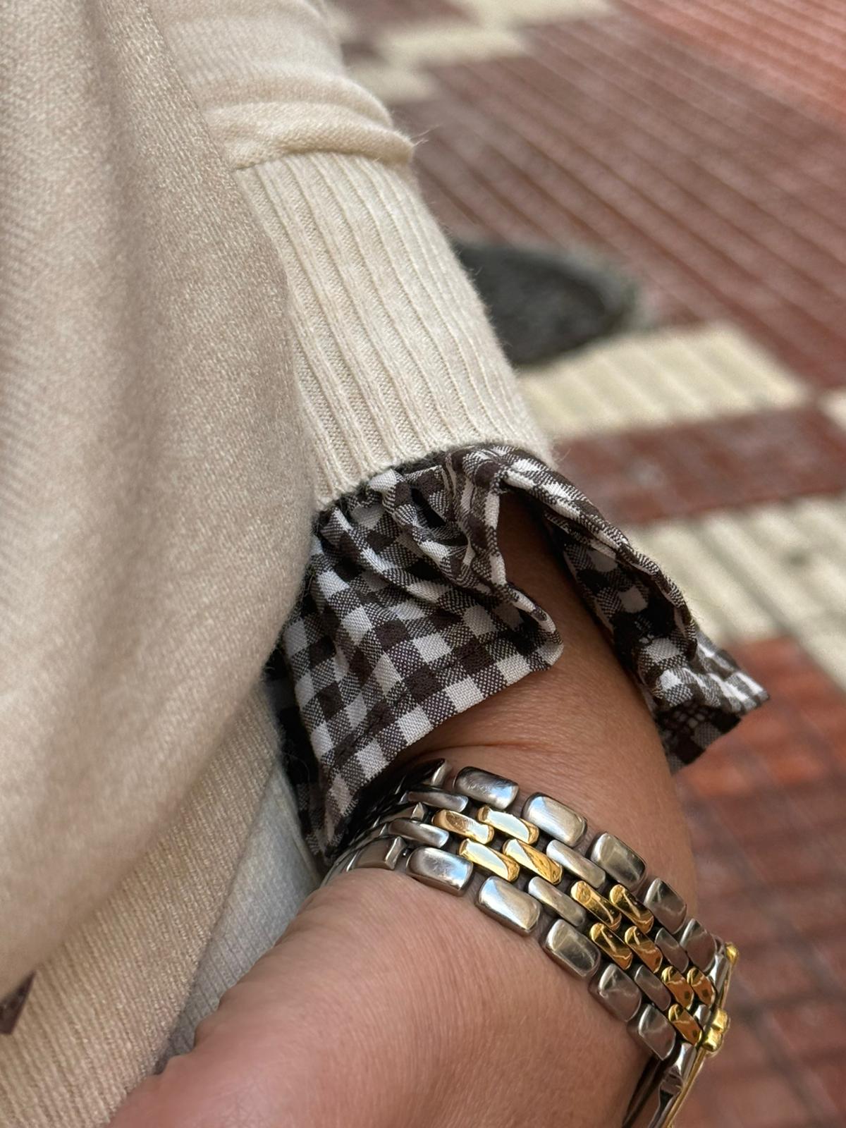 Conjunto Puños y Cuello Extraíbles