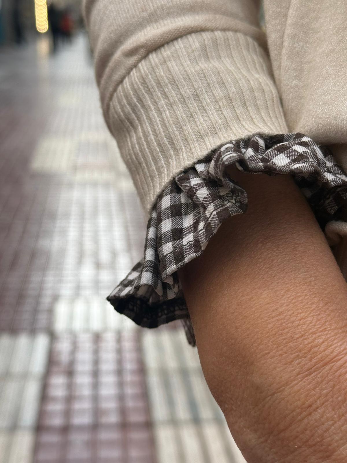 Conjunto Puños y Cuello Extraíbles