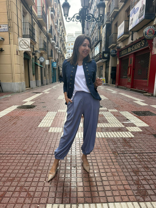 Blazer Militar Botonadura Doble