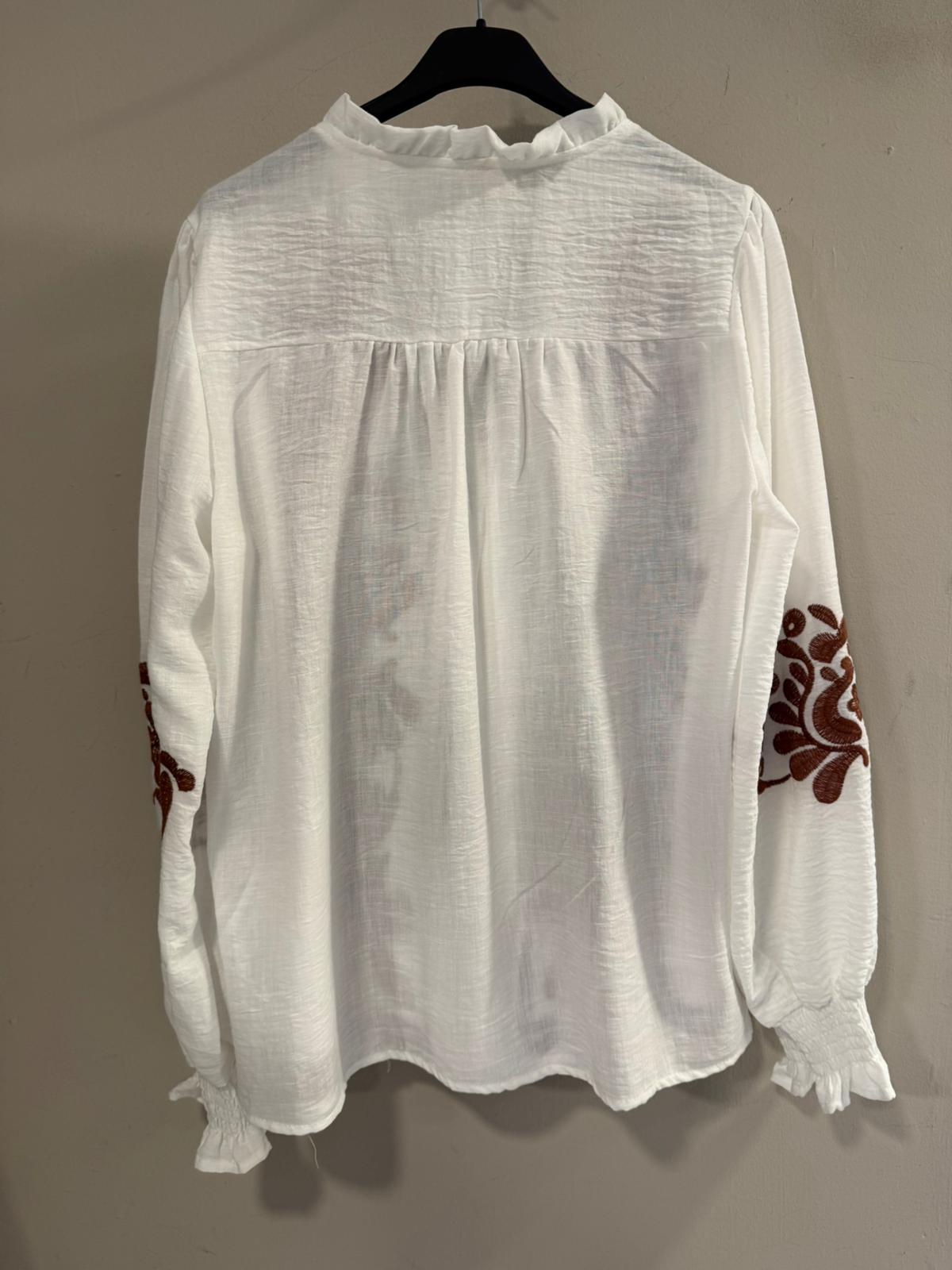 Blusa Bordada Bianca