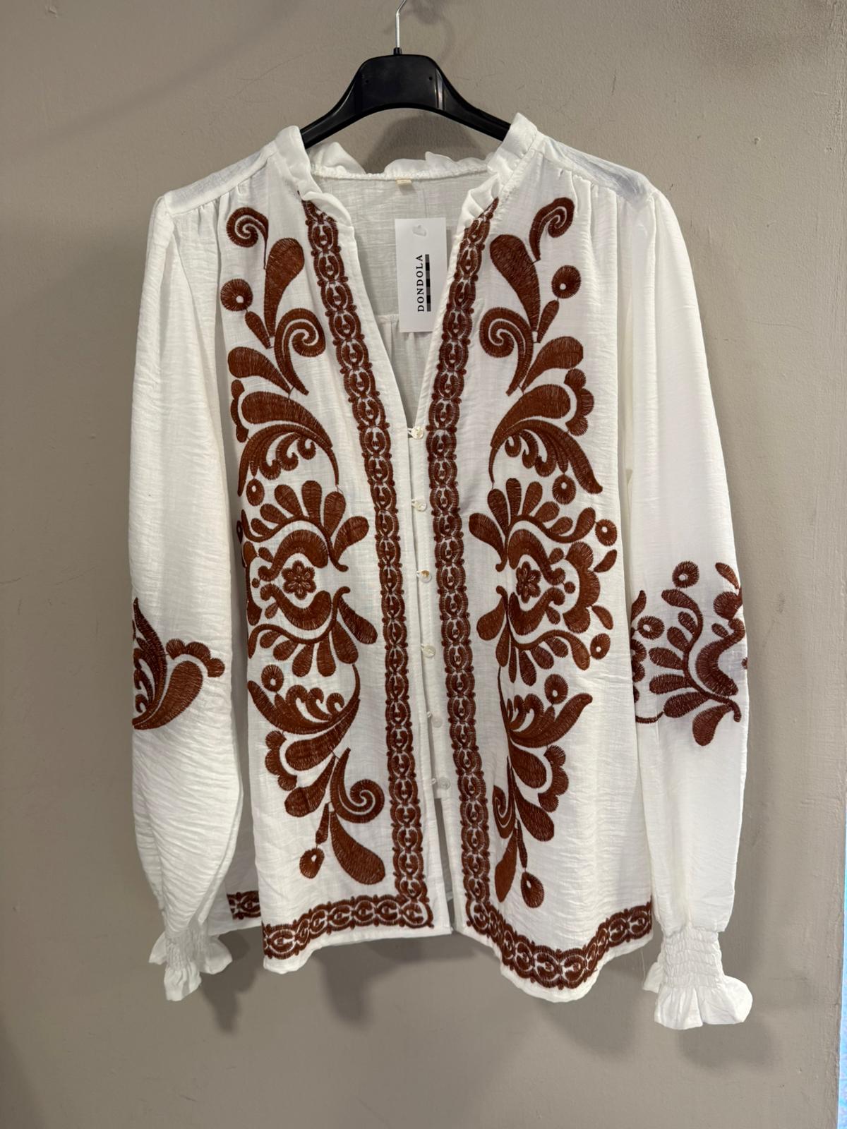 Blusa Bordada Bianca