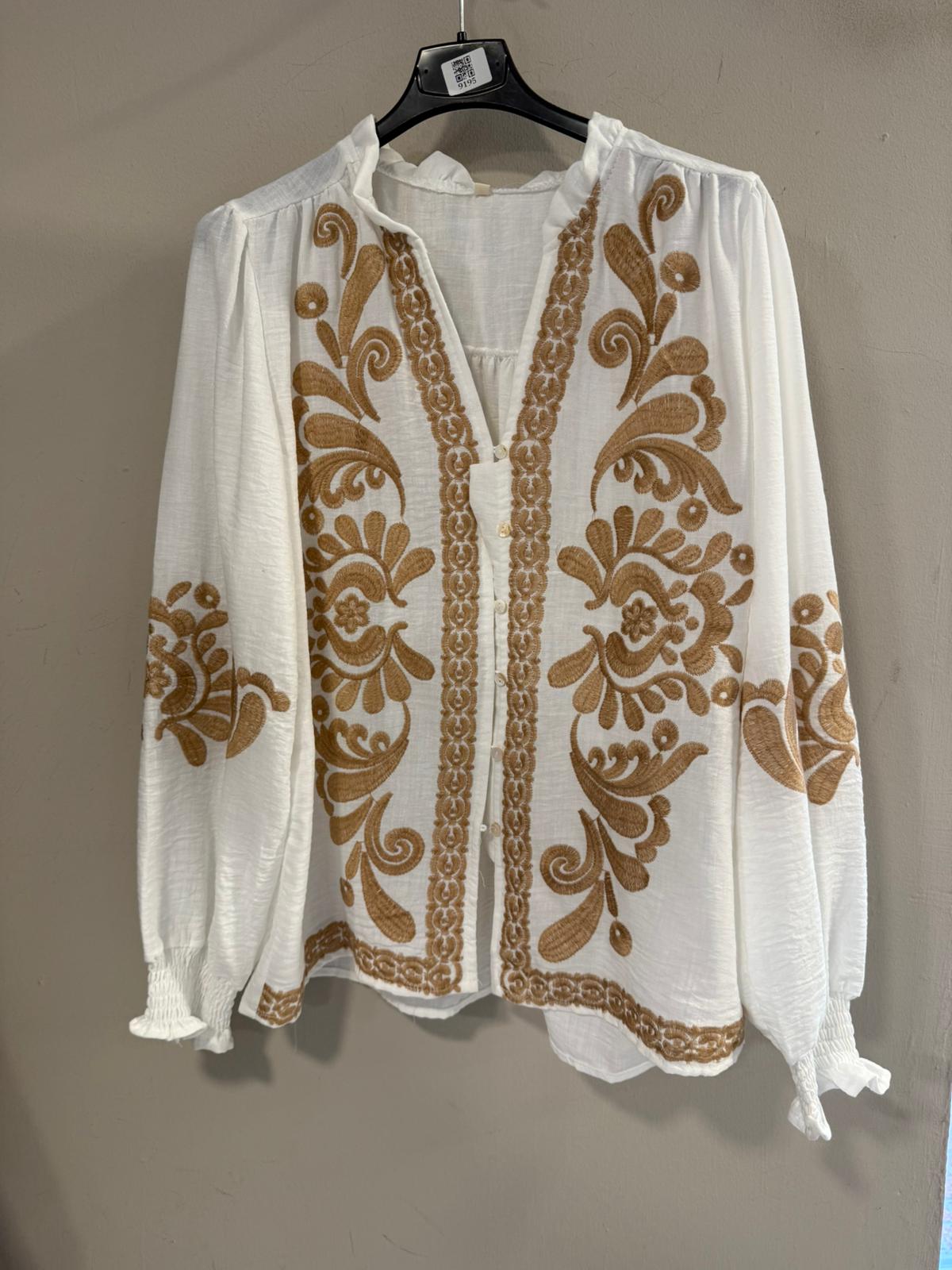 Blusa Bordada Bianca