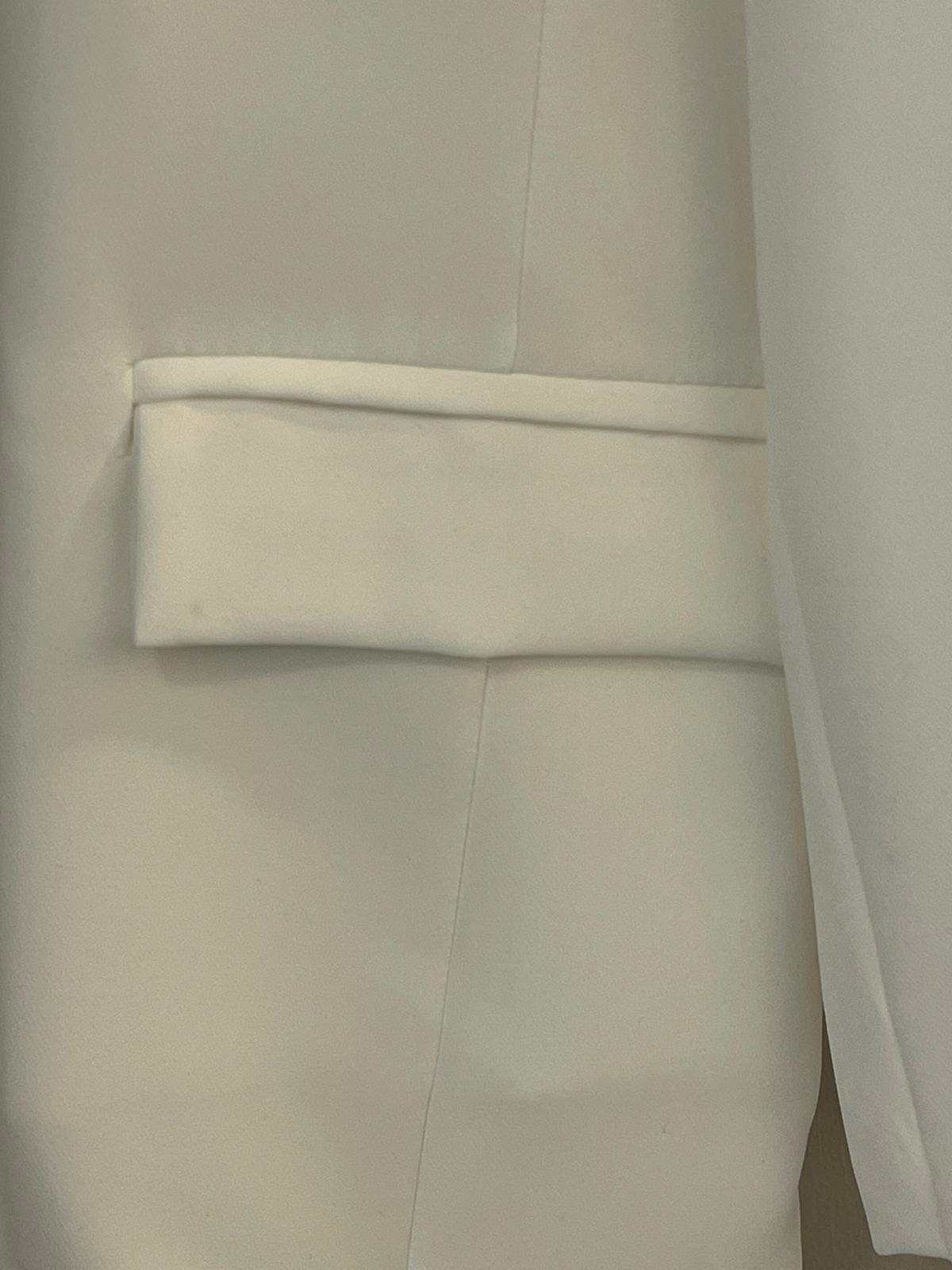Blazer Blanca Oversize