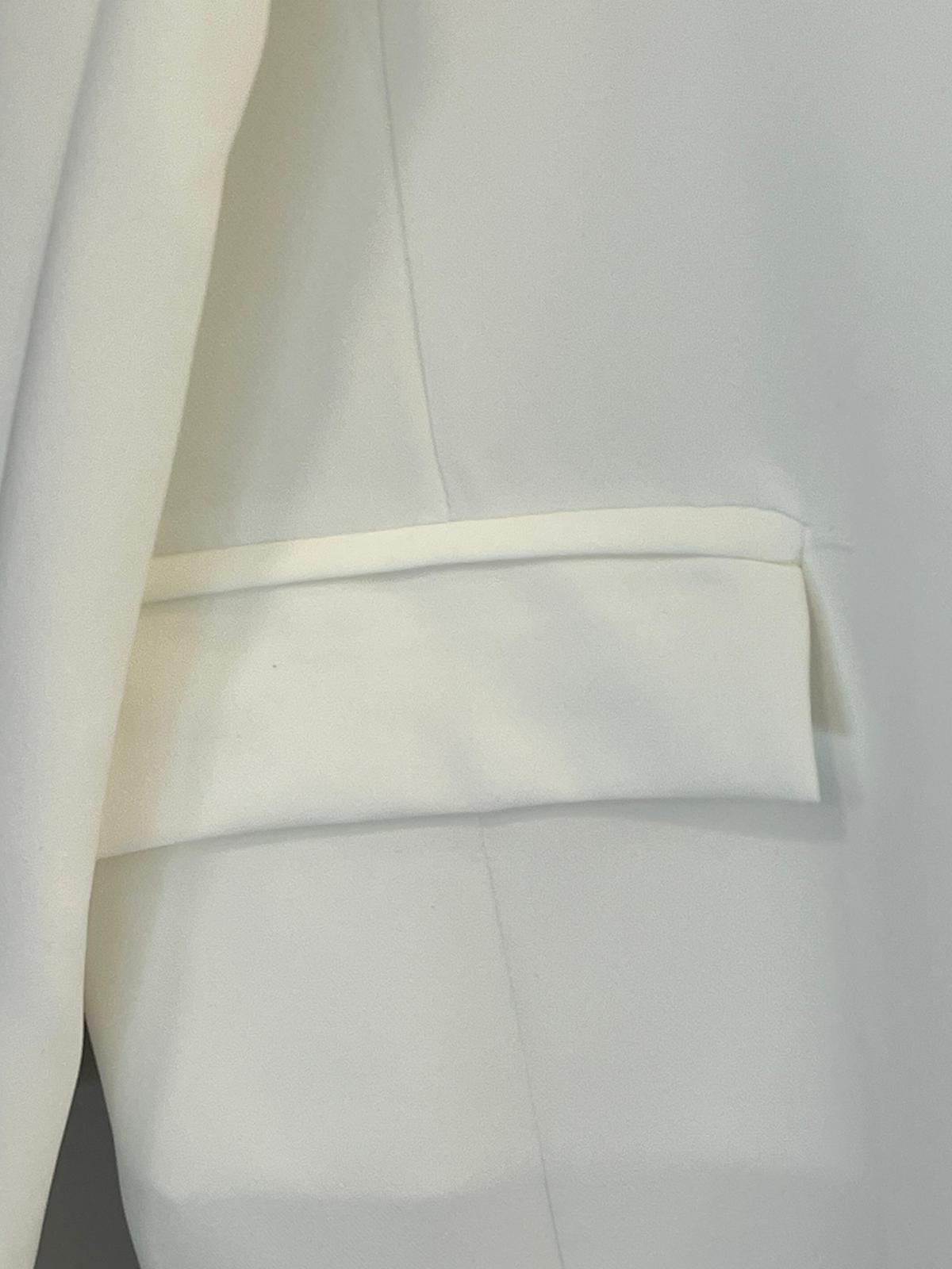 Blazer Blanca Oversize