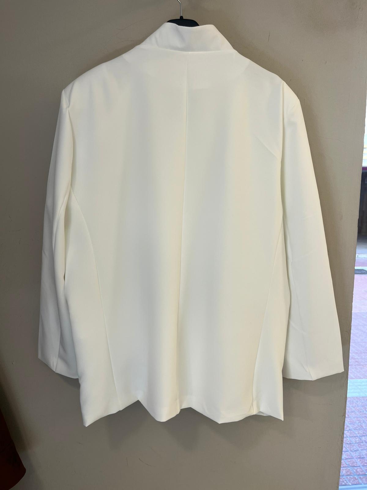Blazer Blanca Oversize