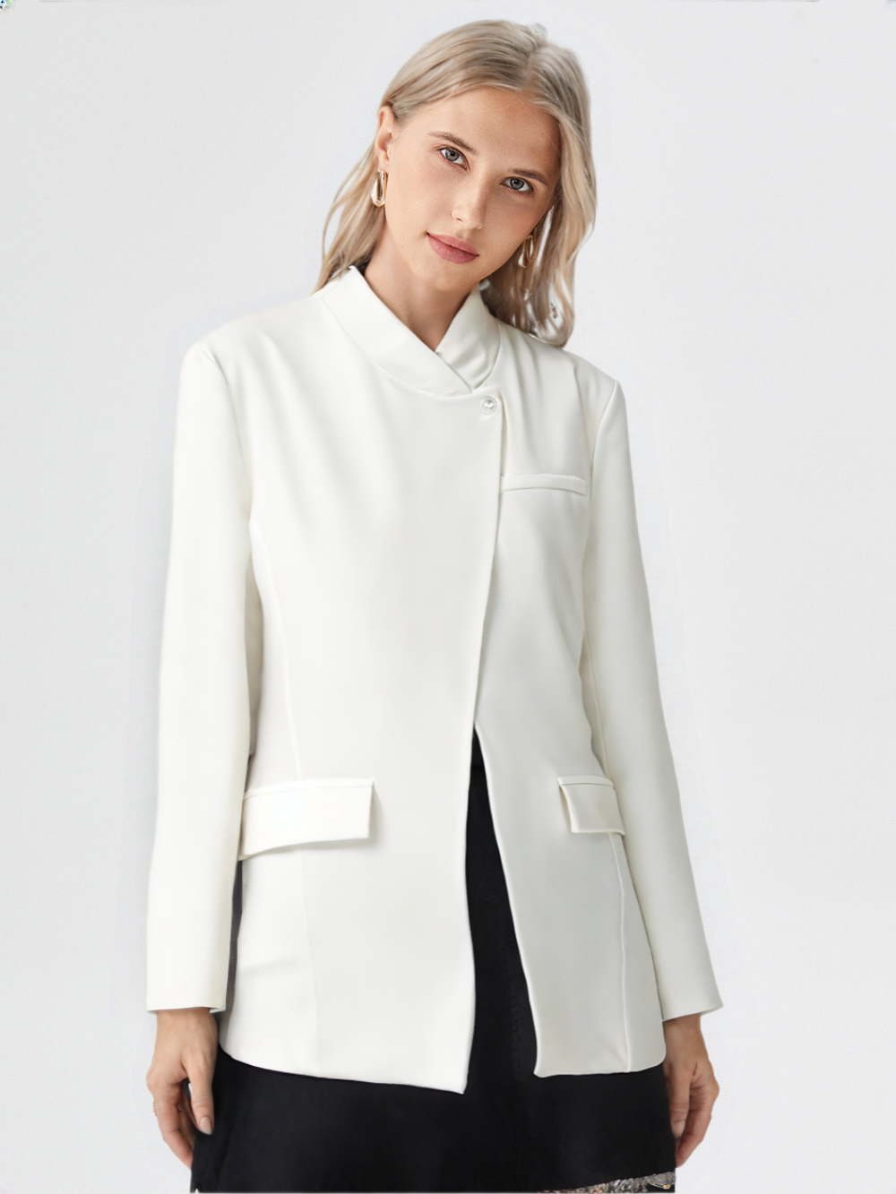 Blazer Blanca Oversize