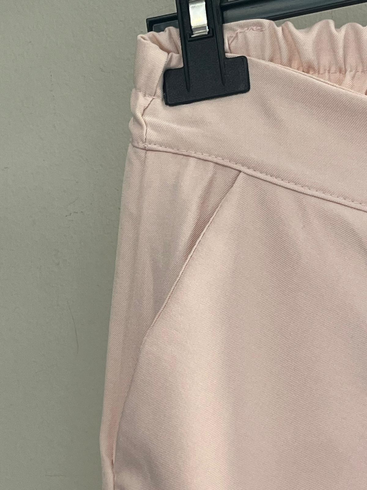 Pantalón Cruzado con Cintura Elástica