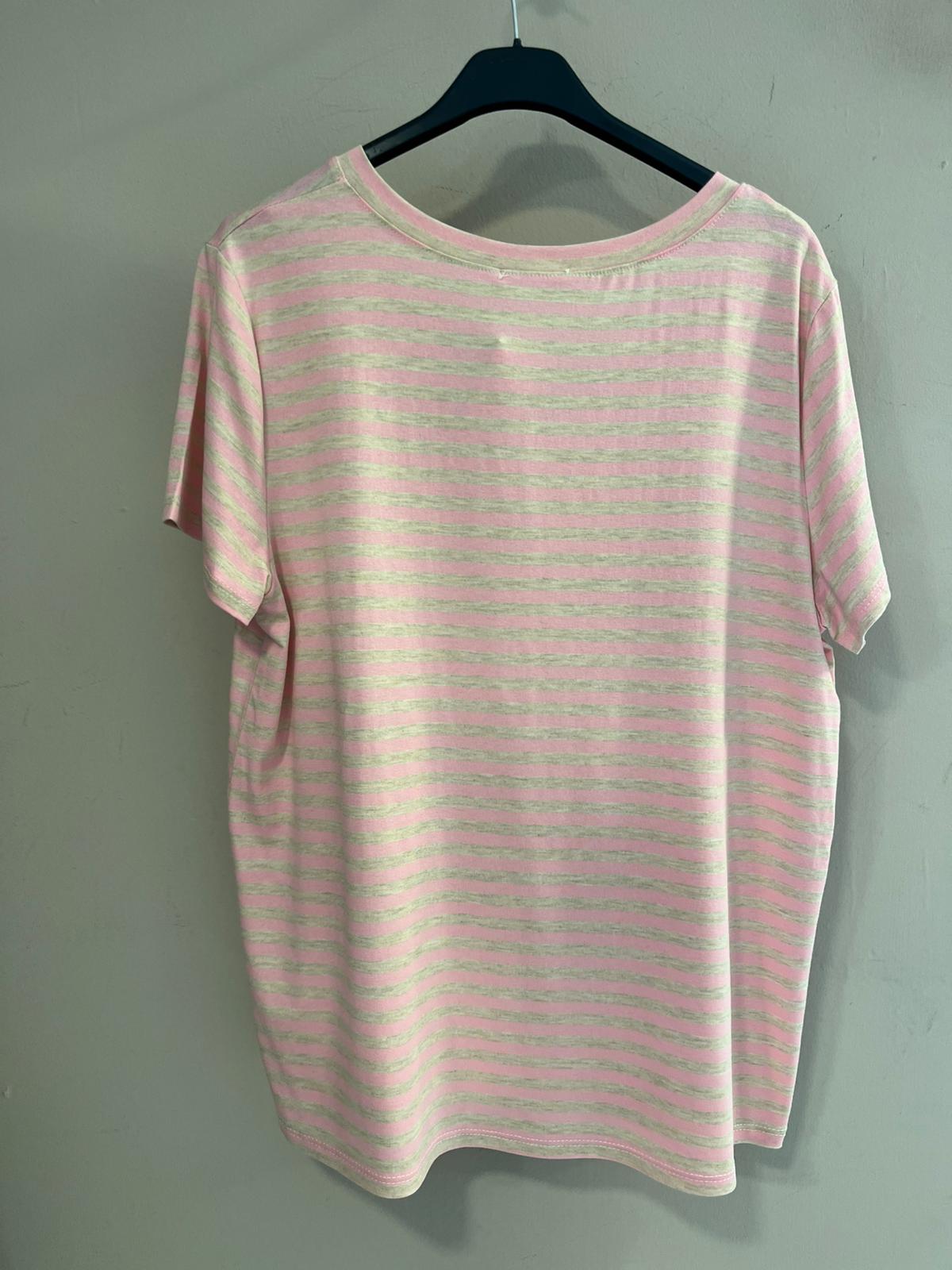 Camiseta Marinera de Rayas Navy