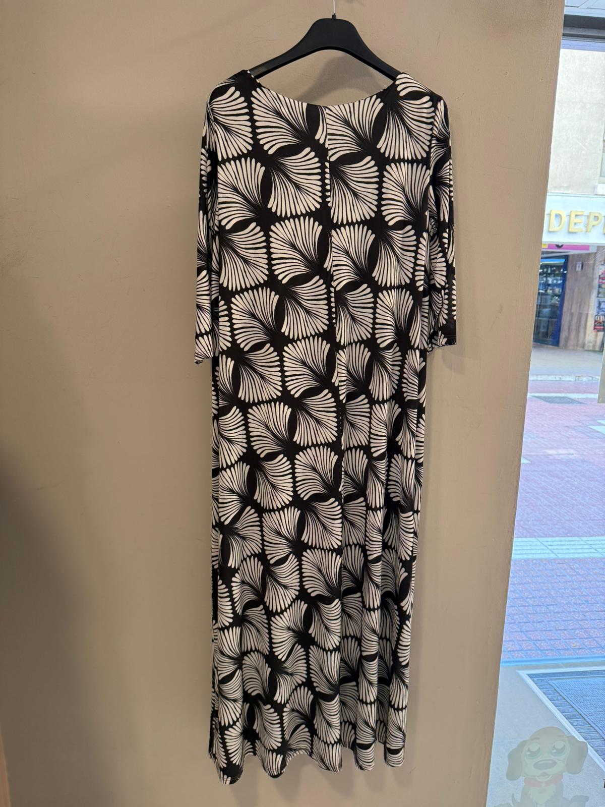 Vestido punto seda Estampado - Print Botánico