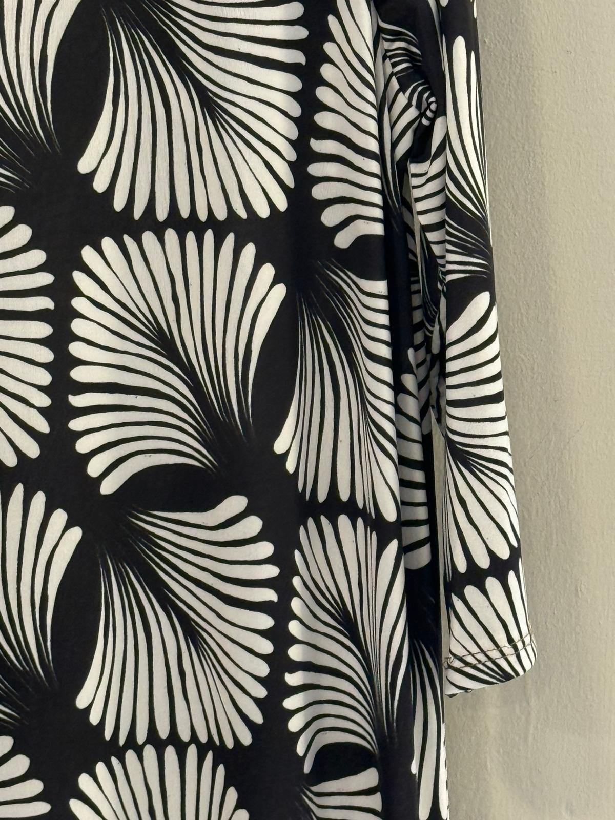 Vestido punto seda Estampado - Print Botánico