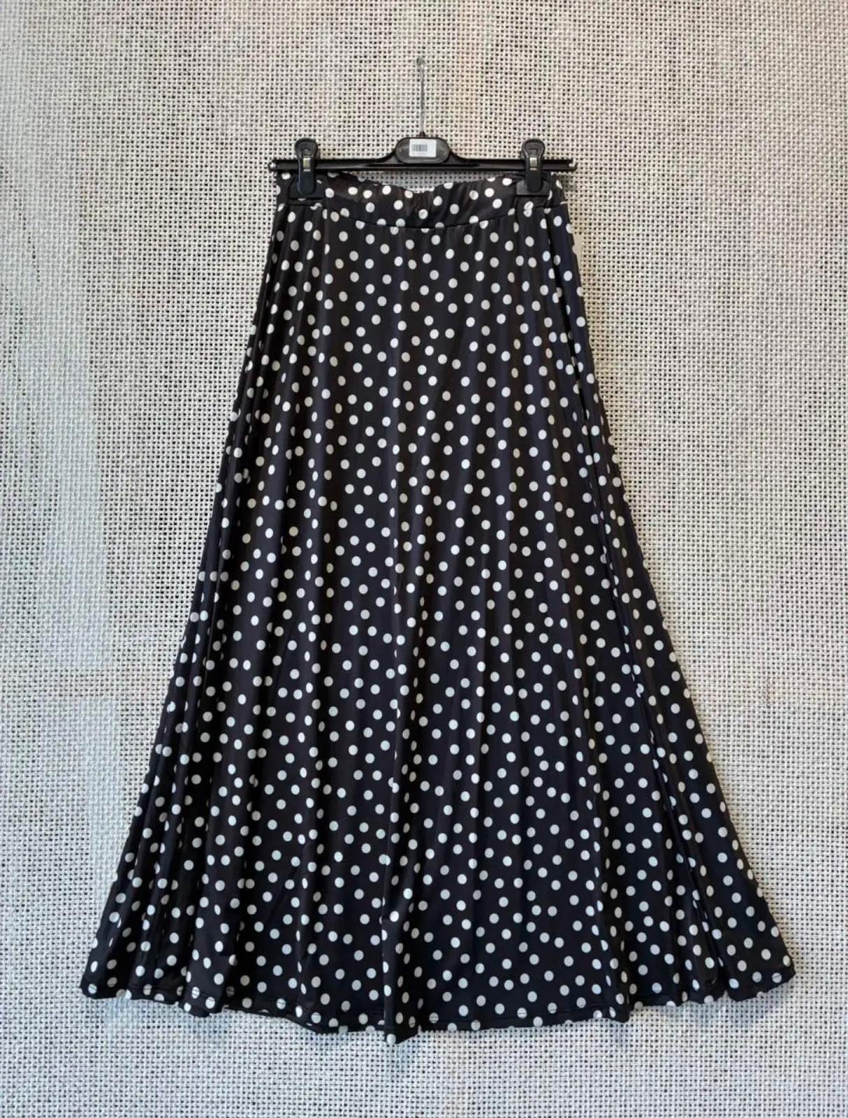 Falda Midi Estampado Cachemir