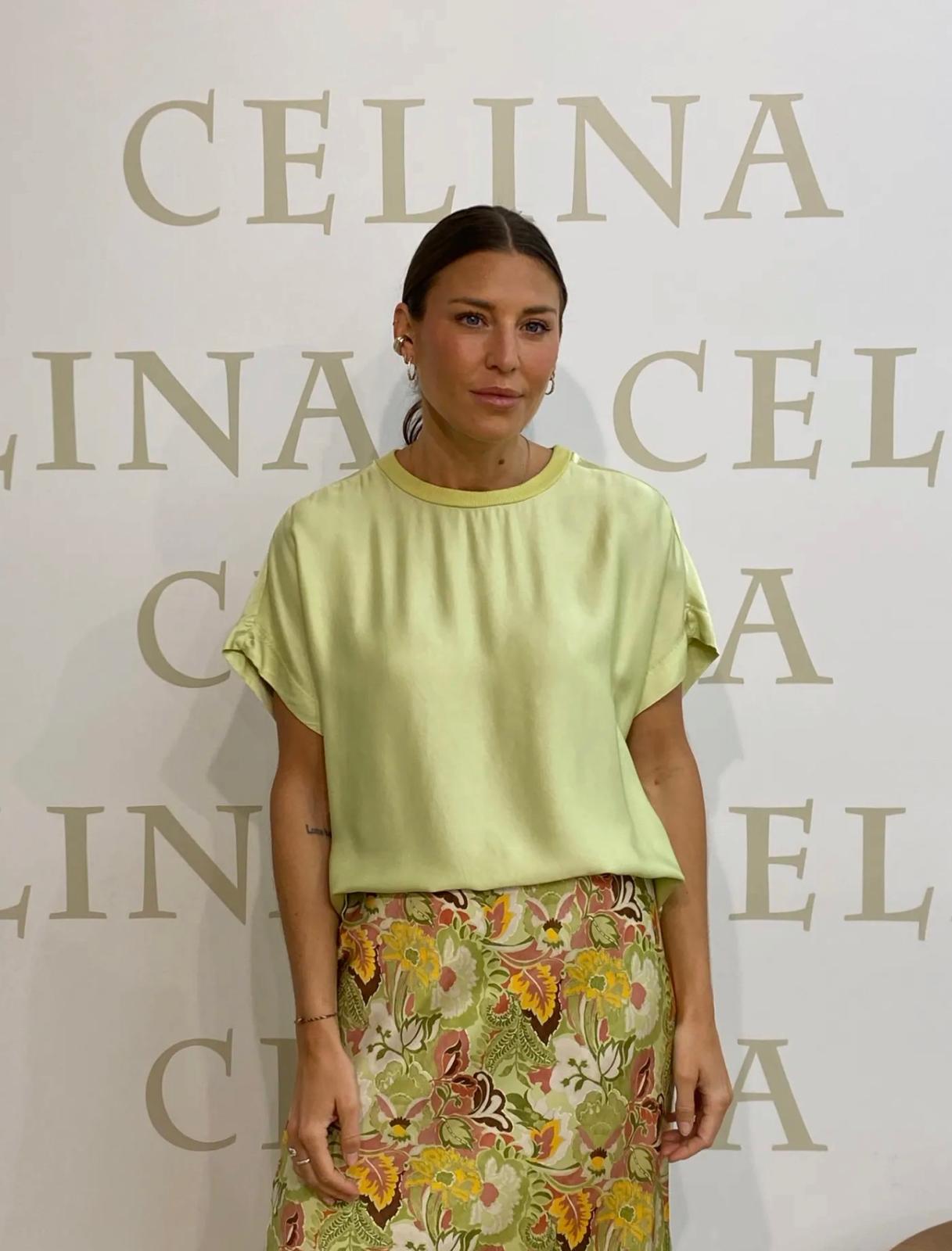 Falda Midi Estampado Barroco