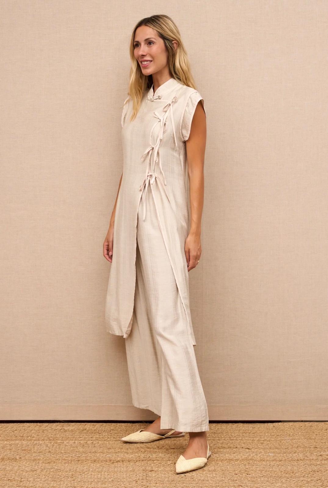 Conjunto Kimono con Pantalón Oriental