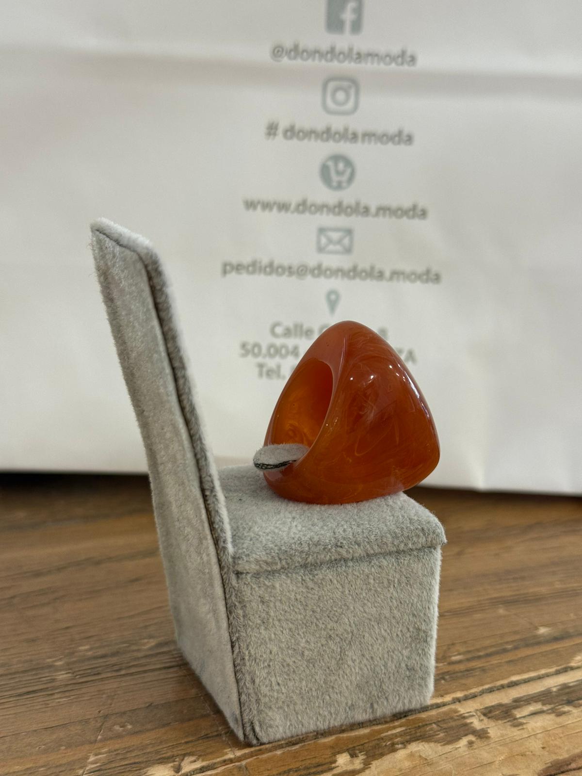 Anillo Resina Pulida