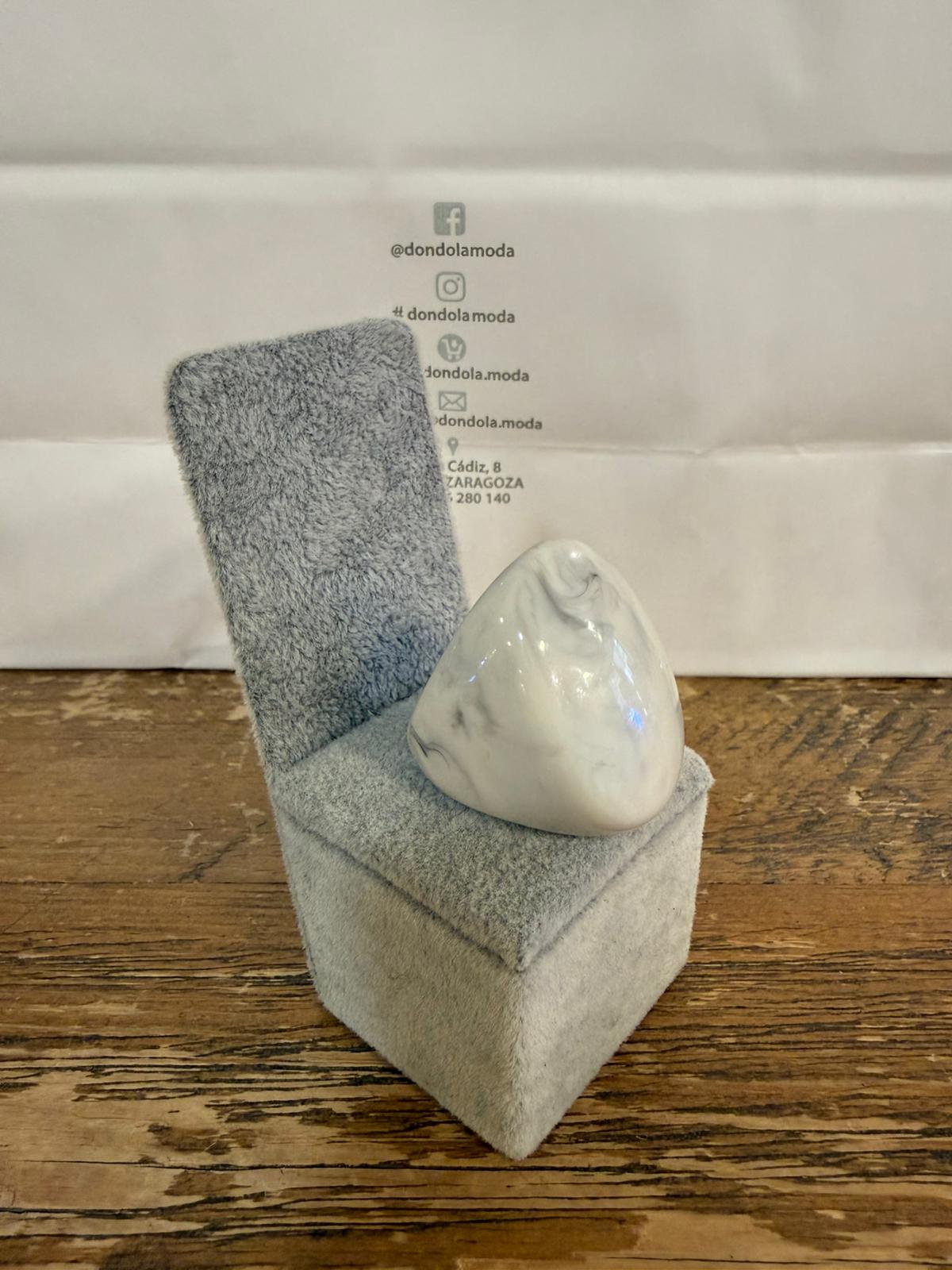 Anillo Resina Pulida