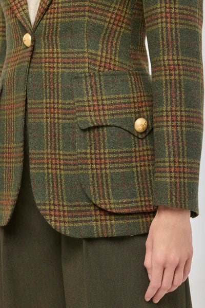 Blazer de lana a cuadros Grant "The Extreme Collection"