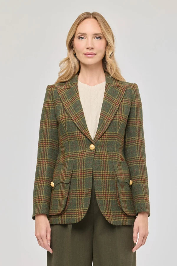 Blazer de lana a cuadros Grant "The Extreme Collection"