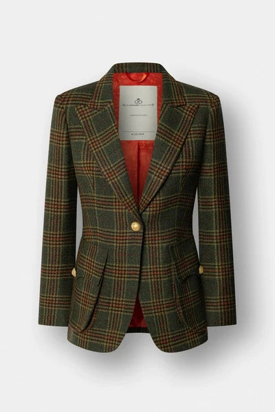 Blazer de lana a cuadros Grant "The Extreme Collection"