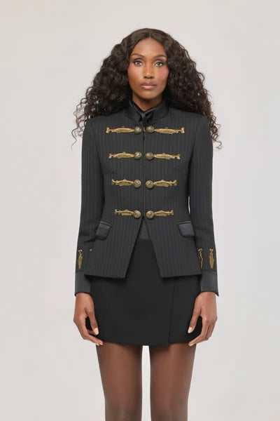 Blazer raya diplomática bordada Nuvola Diplomatic "The Extreme Collection"