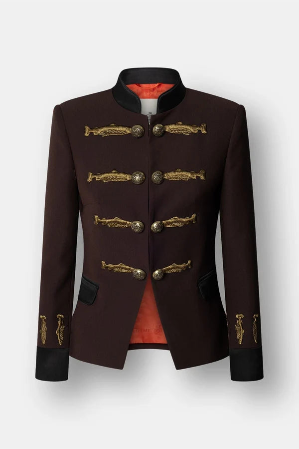Blazer militar marrón Nuvola "The Extreme Collection"