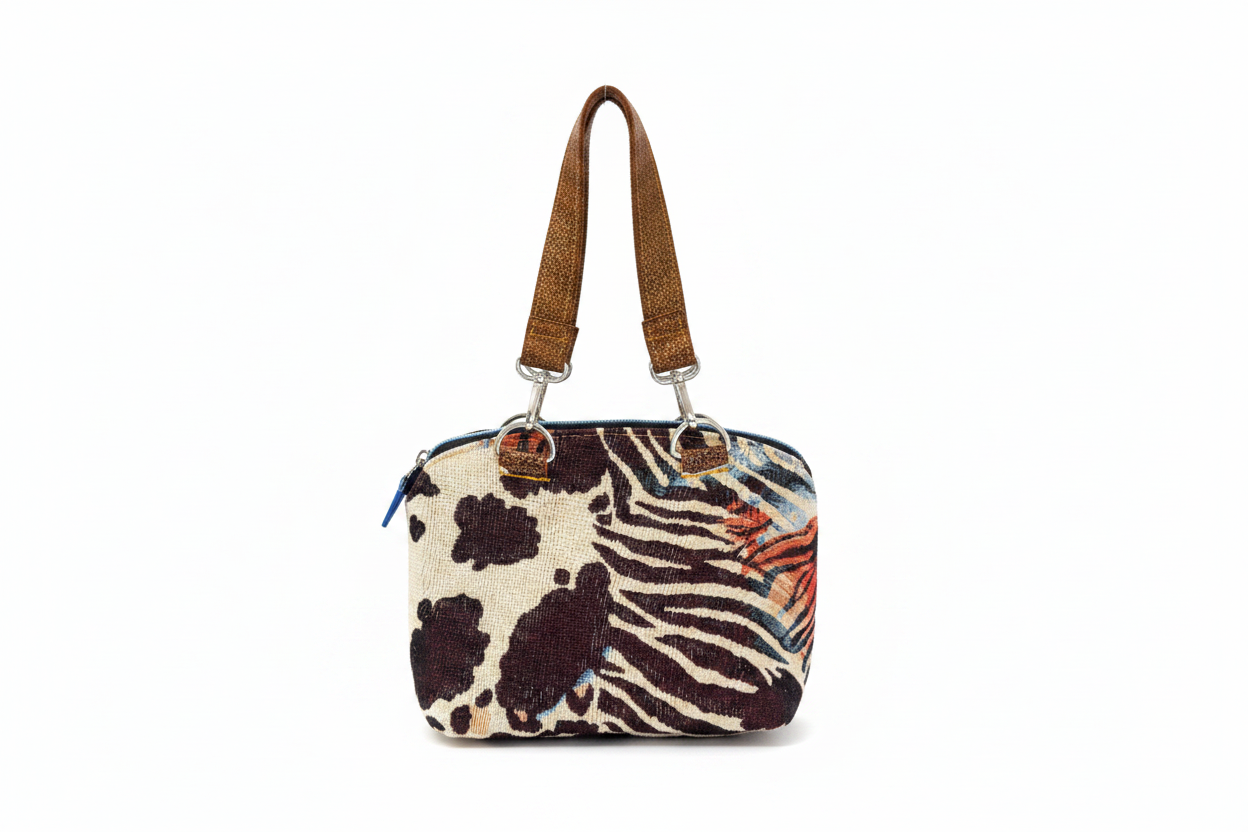 Bolso animal print frontal