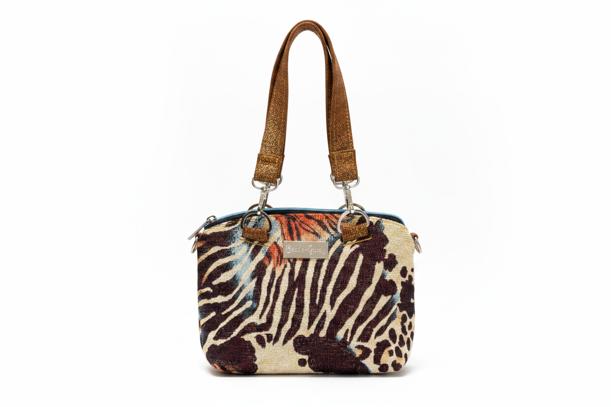 Bolso correa dorada