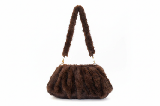 Bolso pelo marrón