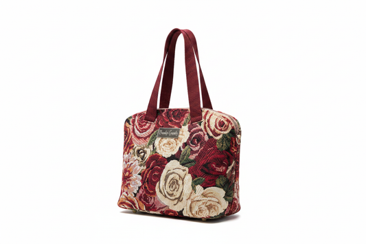 Bolso rosas frontal