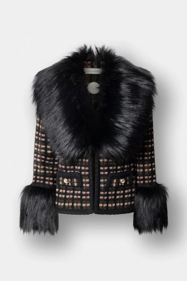 Chaqueta corta pelo ecológico Angele "The Extreme Collection"