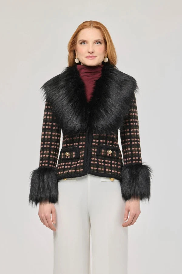 Chaqueta corta pelo ecológico Angele "The Extreme Collection"