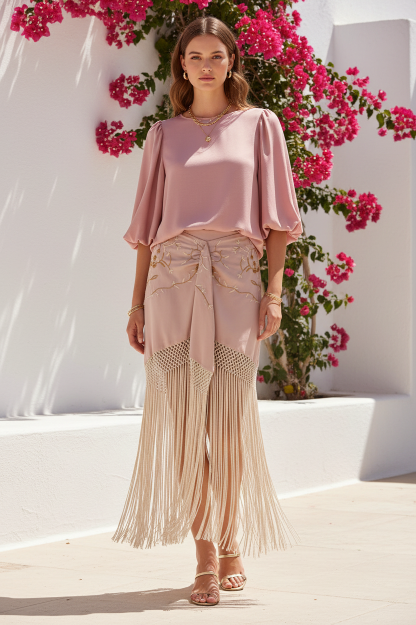 Look conjunto sin forro - frontal