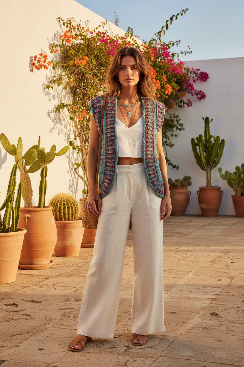 Look ibicenco boho