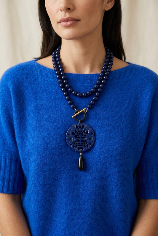 Collar tibetano dos posiciones