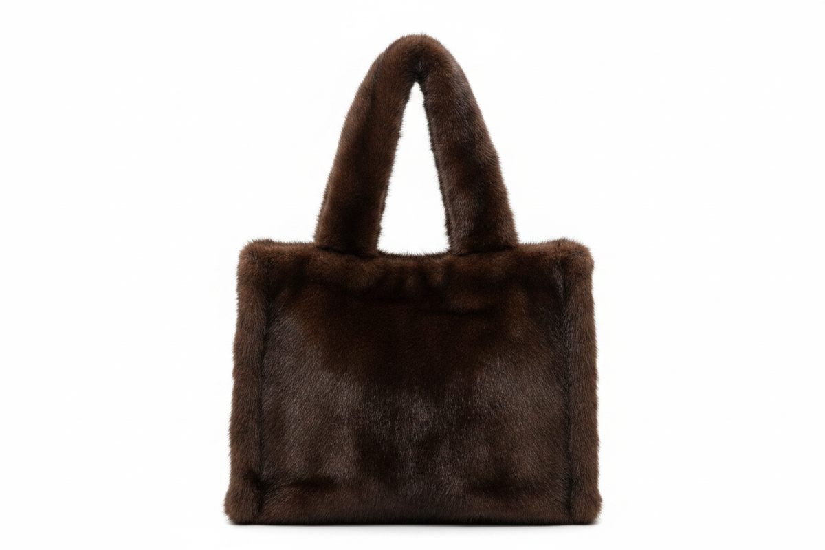 Tote pelo chocolate sin fondo