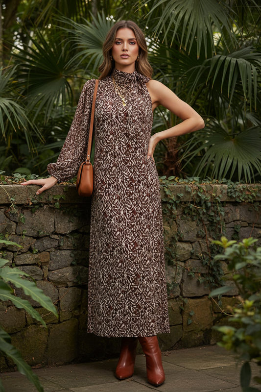 Vestido Asimétrico - Jardín Botánico